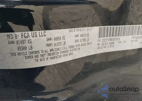 2017 Fiat 500 Pop from USA, damaged, VIN 3C3CFFKR5HT671418